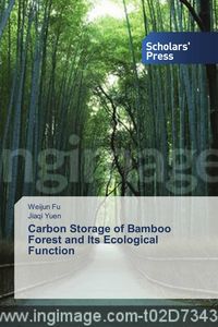 Produktbild: Carbon Storage of Bamboo Forest and Its Ecological Function