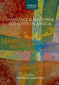 Produktbild: Language & Natl Identity in Af