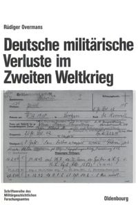 Produktbild: Deutsche milit&auml;rische Verluste im Zweiten Weltkrieg