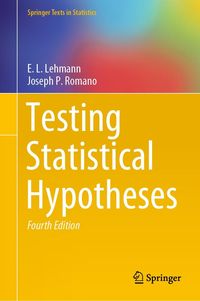 Produktbild: Testing Statistical Hypotheses