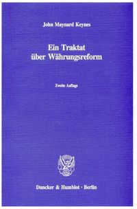 Produktbild: Ein Traktat &uuml;ber W&auml;hrungsreform