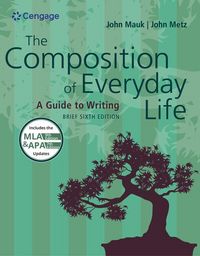 Produktbild: The Composition of Everyday Life, Brief (with 2019 APA Updates and 2021 MLA Update Card)