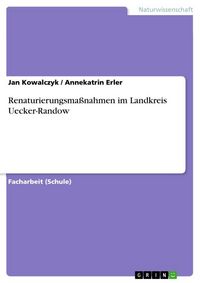 Produktbild: Renaturierungsma&szlig;nahmen im Landkreis Uecker-Randow