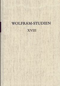 Produktbild: Wolfram-Studien XVIII