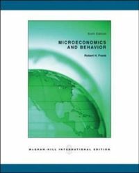 Produktbild: Microeconomics and Behavior