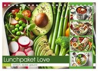 Produktbild: Lunchpaket Love - Einfach, lecker, gesund (Tischkalender 2026 DIN A5 quer), CALVENDO Monatskalender