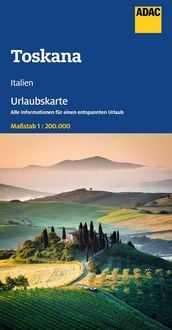 Produktbild: ADAC Urlaubskarte Toskana 1:200.000
