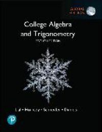 Produktbild: College Algebra and Trigonometry, Global Edition + MyLab Math with Pearson eText