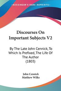 Produktbild: Discourses On Important Subjects V2