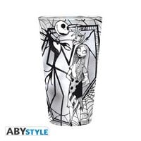 Produktbild: NIGHTMARE BEFORE XMAS - Large Glass - 400ml - Jack & Sally - box