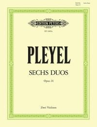 Produktbild: Pleyel, I: 6 Duets Op. 24 for 2 Violins