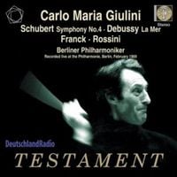 Produktbild: Giulini/Berliner Philharmoniker: Sinfonie 4/La Mer/Psyche Et