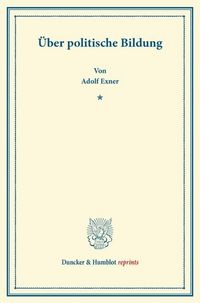 Produktbild: &Uuml;ber politische Bildung.