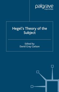 Produktbild: Hegel&rsquo;s Theory of the Subject