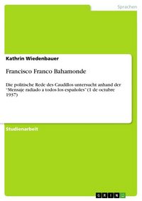 Produktbild: Francisco Franco Bahamonde