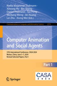 Produktbild: Computer Animation and Social Agents