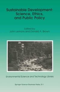 Produktbild: Sustainable Development: Science, Ethics, and Public Policy