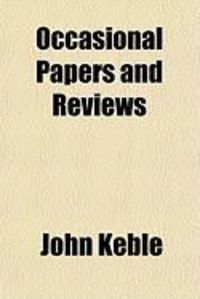 Produktbild: Occasional Papers and Reviews