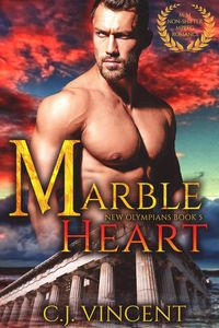 Produktbild: Marble Heart: A Non-Shifter M/M MPREG Romance (New Olympians, #5)