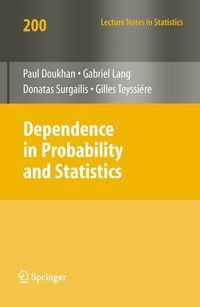 Produktbild: Dependence in Probability and Statistics