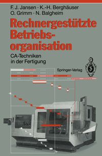 Produktbild: Rechnergest&uuml;tzte Betriebsorganisation