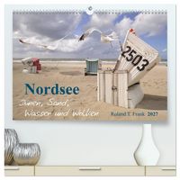 Produktbild: Nordsee &ndash; D&uuml;nen, Sand, Wasser und Wolken (hochwertiger Premium Wandkalender 2027 DIN A2 quer), Kunstdruck in Hochglanz
