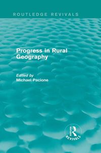 Produktbild: Progress in Rural Geography (Routledge Revivals)