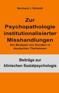 Produktbild: Zur Psychopathologie institutionalisierter Misshandlungen