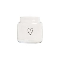 Produktbild: Vase aus Glas mittel Herz