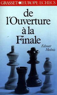 Produktbild: De l'ouverture &agrave; la finale