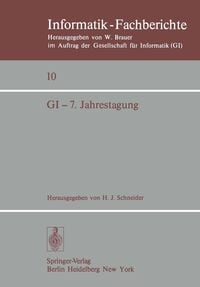 Produktbild: GI - 7. Jahrestagung