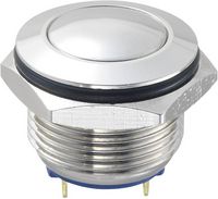 Produktbild: TRU COMPONENTS 701934 GQ16B-10/J/N Vandalismusgesch&uuml;tzter Drucktaster 48 V/DC 2 A 1 x Aus/(Ein) tastend 1 St.