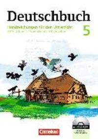 Produktbild: Deutschbuch Gymnasium - Berlin, Brandenburg, Mecklenburg-Vorpommern, Sachsen, Sachsen-Anhalt und Th&uuml;ringen - Ausgabe 2012 - 5. Schuljahr
