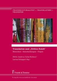 Produktbild: Translation und 'Drittes Reich'