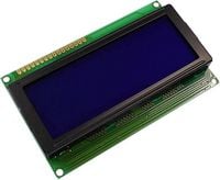 Produktbild: Display Elektronik LCD-Display Wei&szlig; 20 x 4 Pixel (B x H x T) 98 x 60 x 11.6 mm DEM20486SBH-PW-N