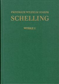 Produktbild: Friedrich Wilhelm Joseph Schelling: Historisch-kritische Ausgabe / Band I,1