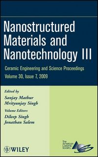 Produktbild: Nanostructured Materials and Nanotechnology III, Volume 30, Issue 7