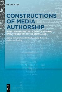 Produktbild: Constructions of Media Authorship