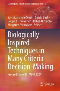 Produktbild: Biologically Inspired Techniques in Many Criteria Decision-Making