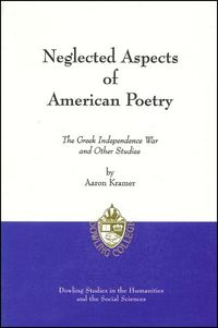 Produktbild: Neglected Aspects of American Poetry
