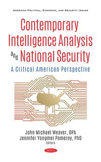 Produktbild: Contemporary Intelligence Analysis and National Security: A Critical American Perspective