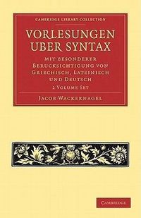 Produktbild: Ger-Vorlesungen Uber Syntax Mi