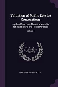 Produktbild: Valuation of Public Service Corporations