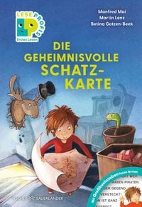 Produktbild: Leseprofis &ndash; GROSSBUCHSTABEN: DIE GEHEIMNISVOLLE SCHATZKARTE, Erstes Lesen