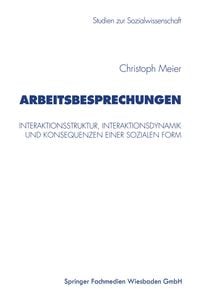 Produktbild: Arbeitsbesprechungen