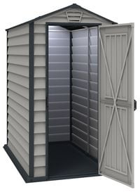 Produktbild: Kunststoff Ger&auml;tehaus 104x180 Gartenhaus Dreht&uuml;r