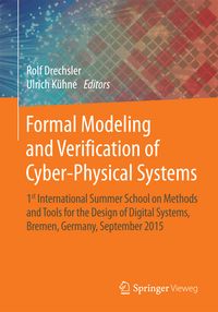 Produktbild: Formal Modeling and Verification of Cyber-Physical Systems