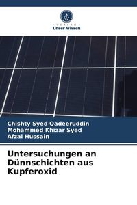 Produktbild: Qadeeruddin, C: Untersuchungen an D&uuml;nnschichten aus Kupferox
