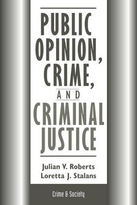 Produktbild: Public Opinion, Crime, And Criminal Justice