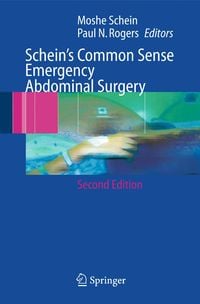 Produktbild: Schein's Common Sense Emergency Abdominal Surgery